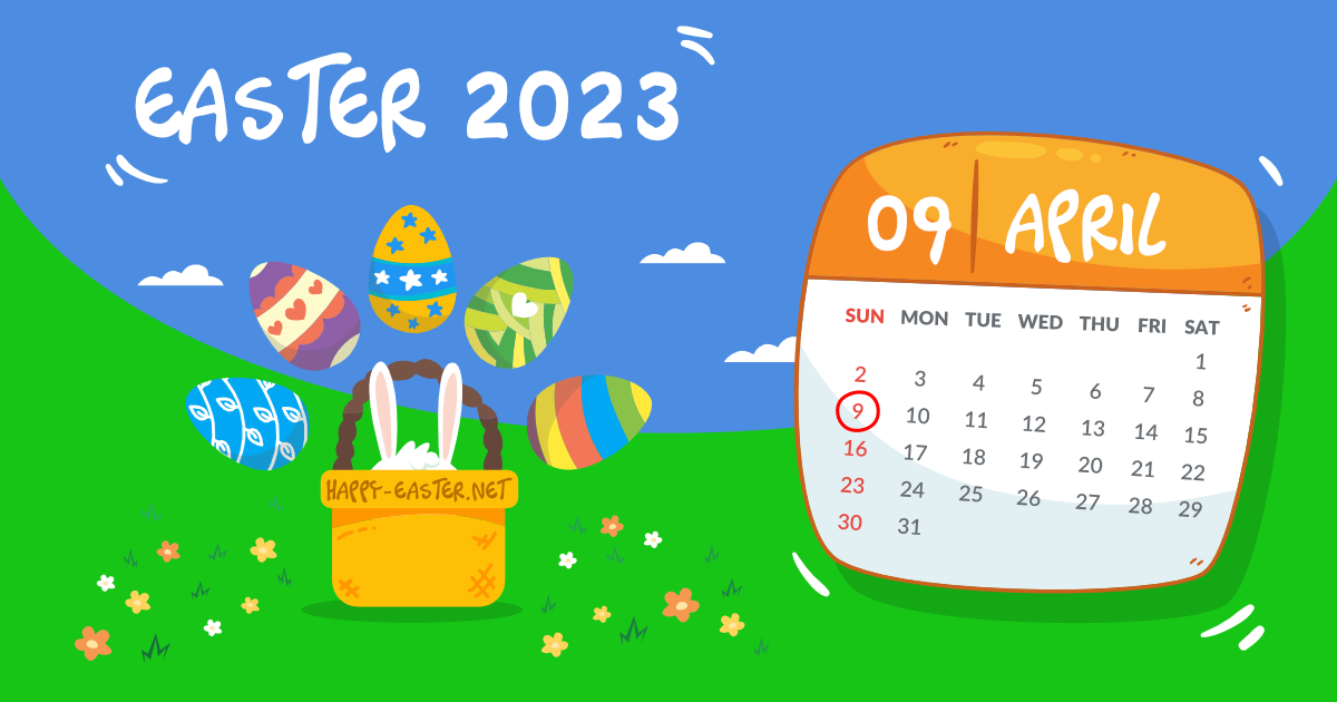 Easter 2023: SUNDAY 9TH APRIL