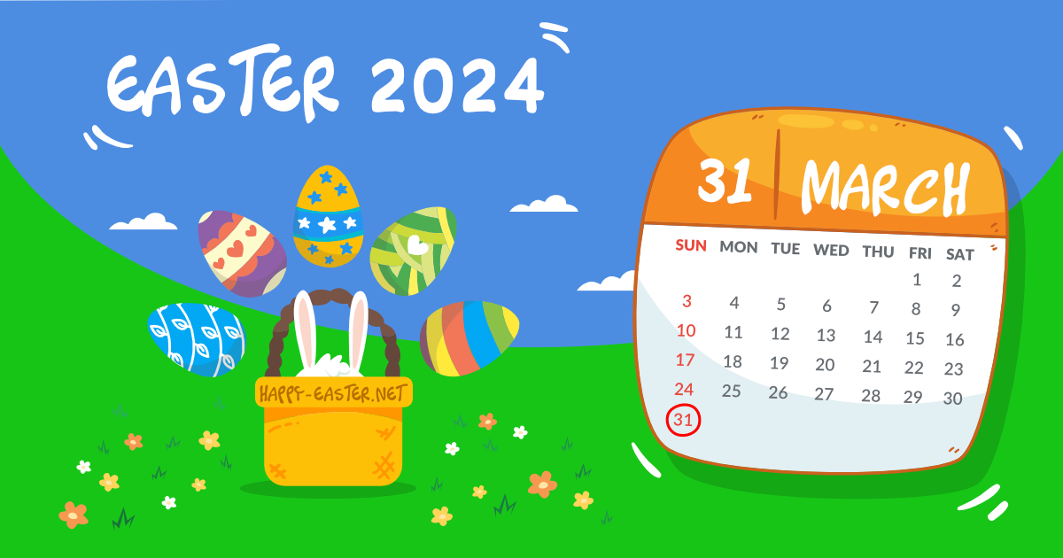 Easter 2024: SUNDAY 31ST MARCH